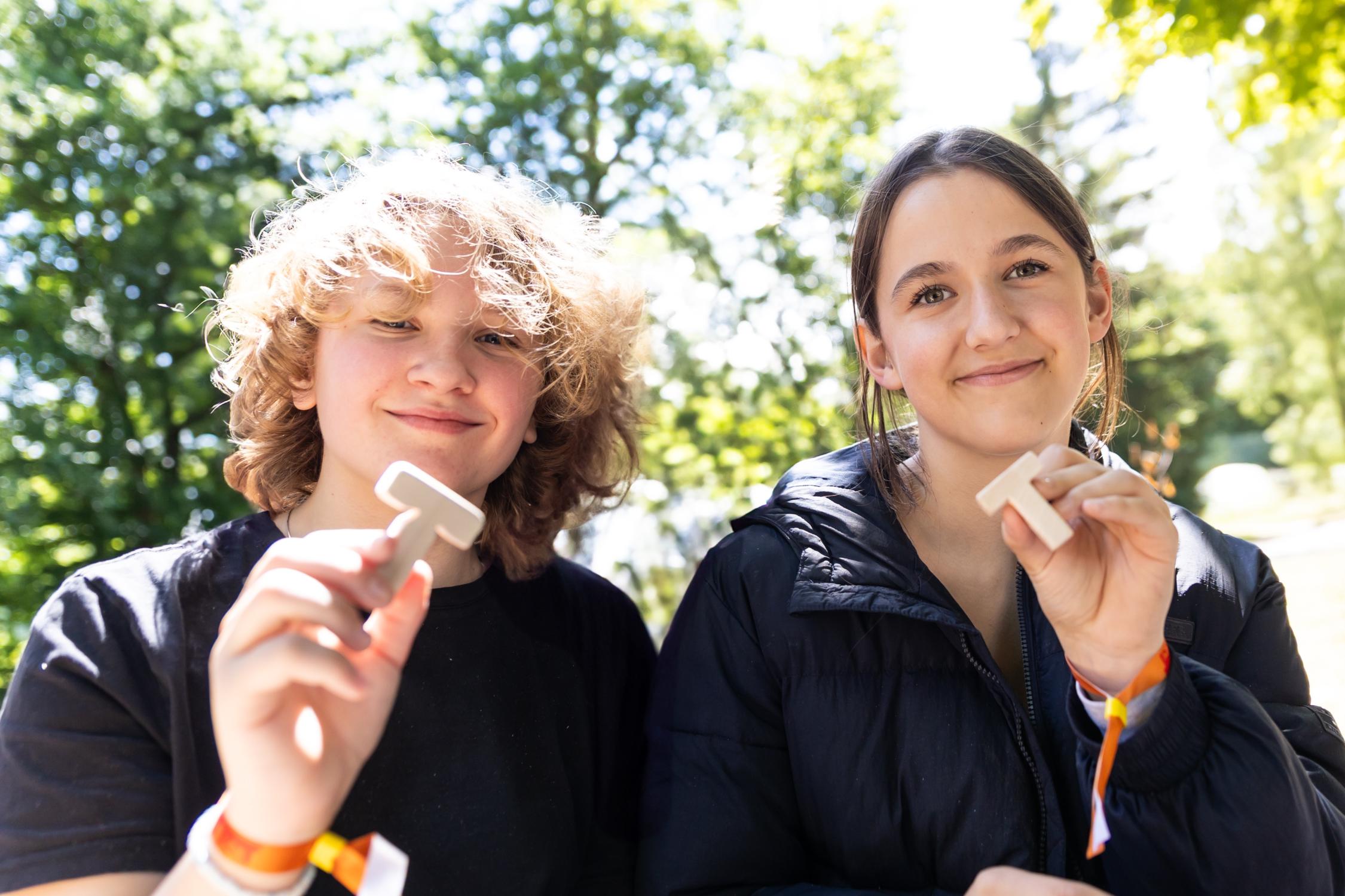 Toni und Laura beim 'InSpirit'-Festival