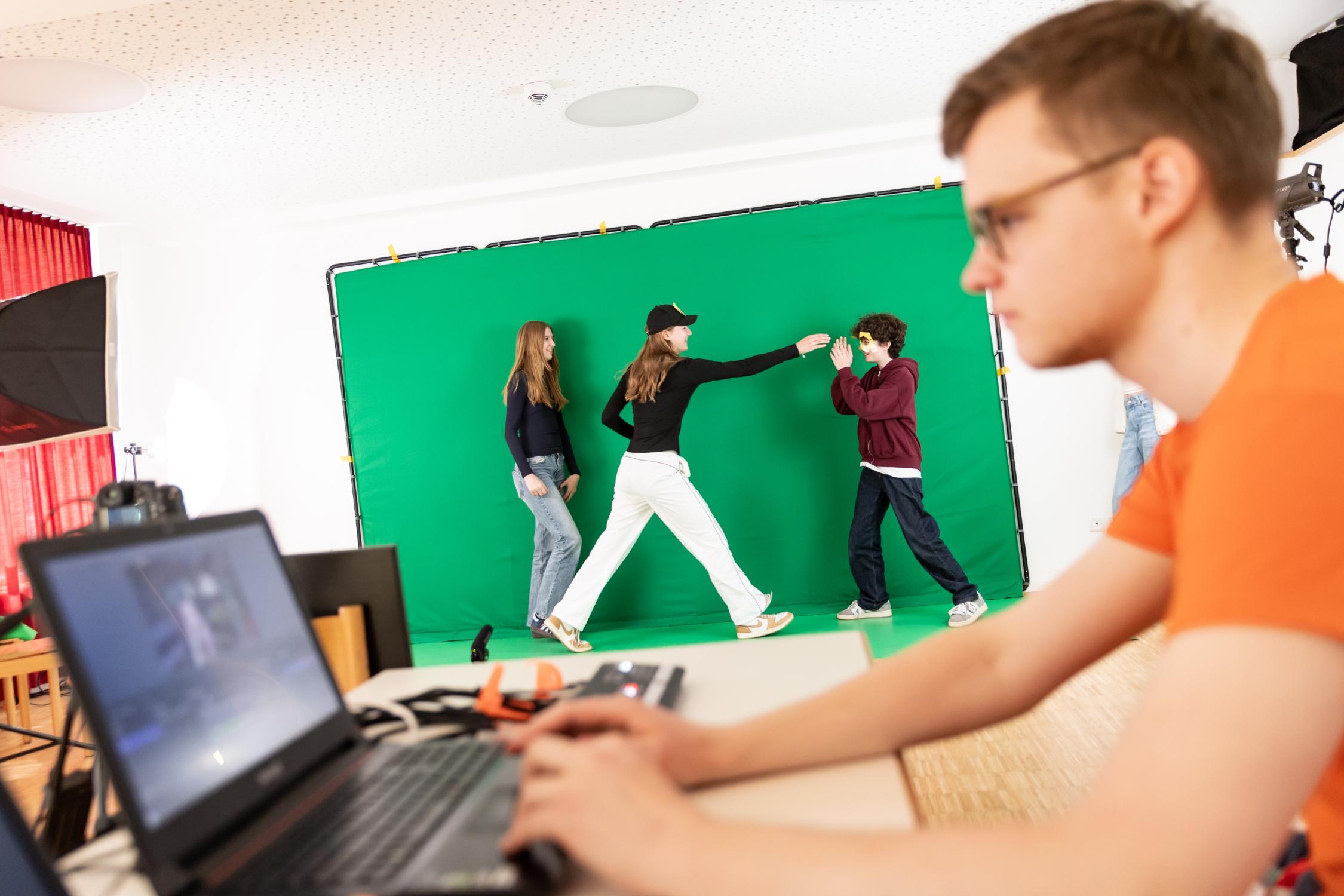 Greenscreen-Action