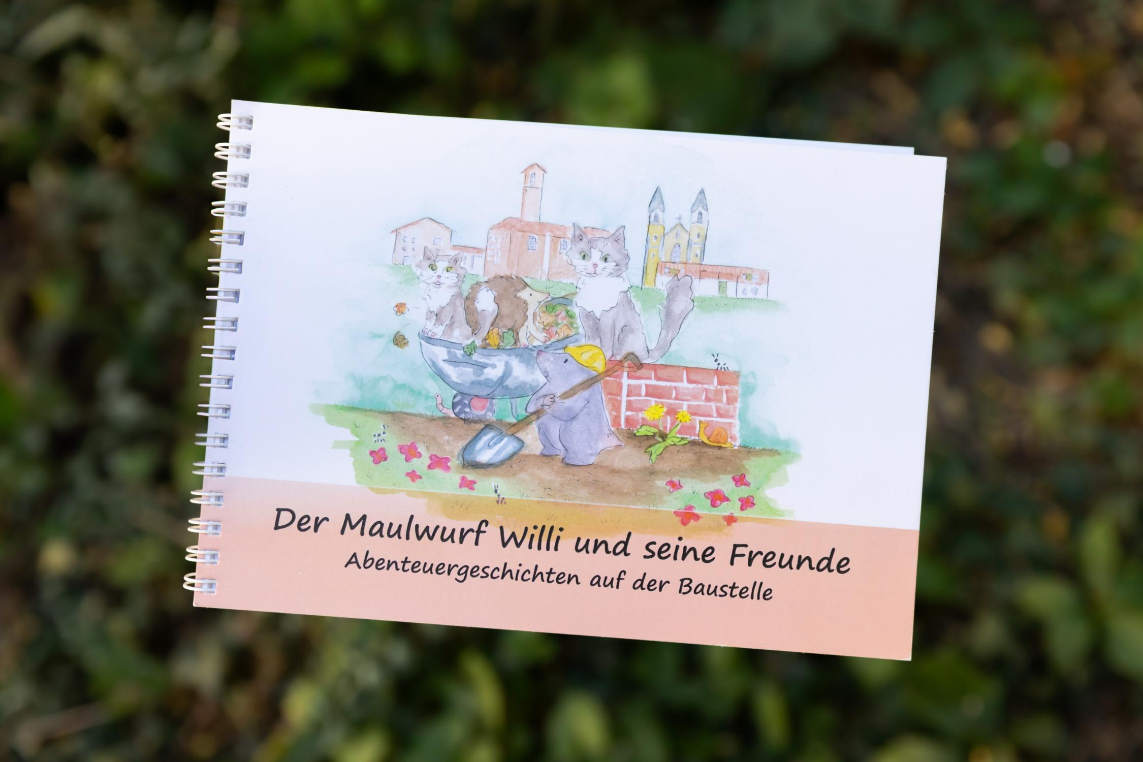 Buch: 'Der Maulwurf Willi und seine Freunde - Abendteuergeschichten auf der Baustelle'